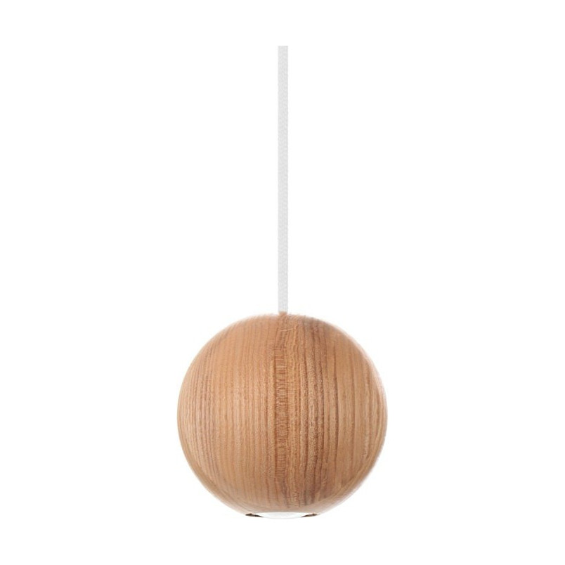 Lampa wisząca "Pająk" drewno | Kolorowe Kable