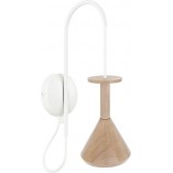 Kinkiet drewniany Cono Mini | Skandynawski design | Kolorowe Kable