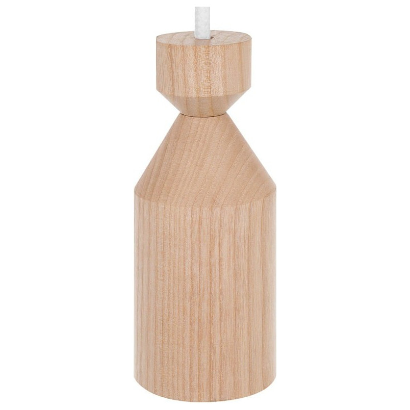 Kinkiet drewniany Angula Mini | Kolorowe Kable - Skandynawski Design
