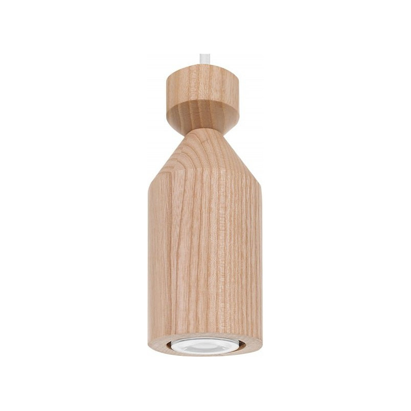Lampa wisząca drewniana Angula Mini | Kolorowe Kable
