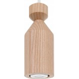 Lampa wisząca drewniana Angula Mini | Kolorowe Kable