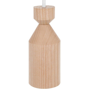 Lampa wisząca drewniana Angula Mini | Kolorowe Kable