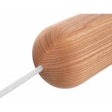Lampa wisząca "Pająk" Barille Mini II | Drewno, Kolorowe Kable