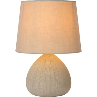Lampa stołowa betonowa Ramzi kremowa | Lucide - Kup online