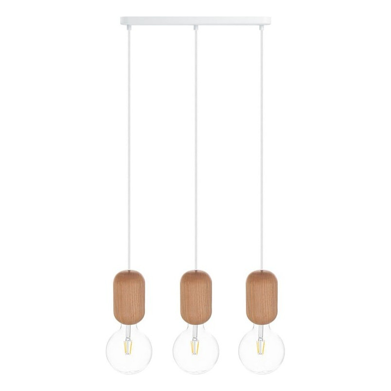 Lampa wisząca drewniana Barille III | Skandynawski Design