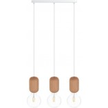 Lampa wisząca drewniana Barille III | Skandynawski Design