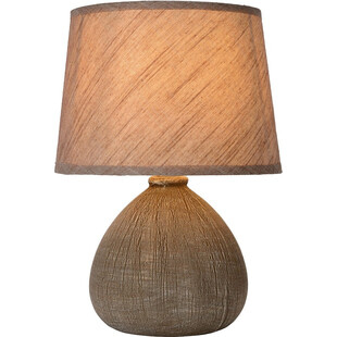 Lampa stołowa betonowa Ramzi | Brązowa | Lucide