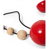 Lampa Wisząca Loft Bala Czerwona | Kolorowe Kable