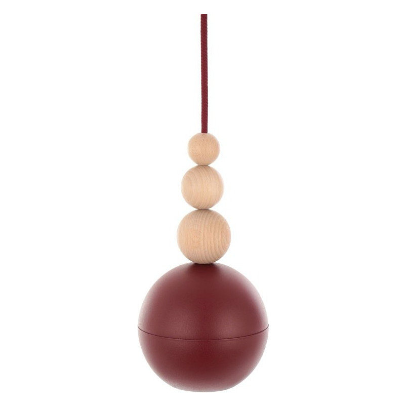 Lampa Wisząca Loft Bala - Czerwona Żarówka na Kablu | Kolorowe Kable