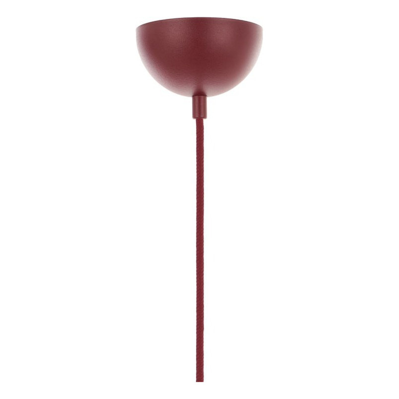 Lampa Wisząca Loft Bala - Czerwona Żarówka na Kablu | Kolorowe Kable