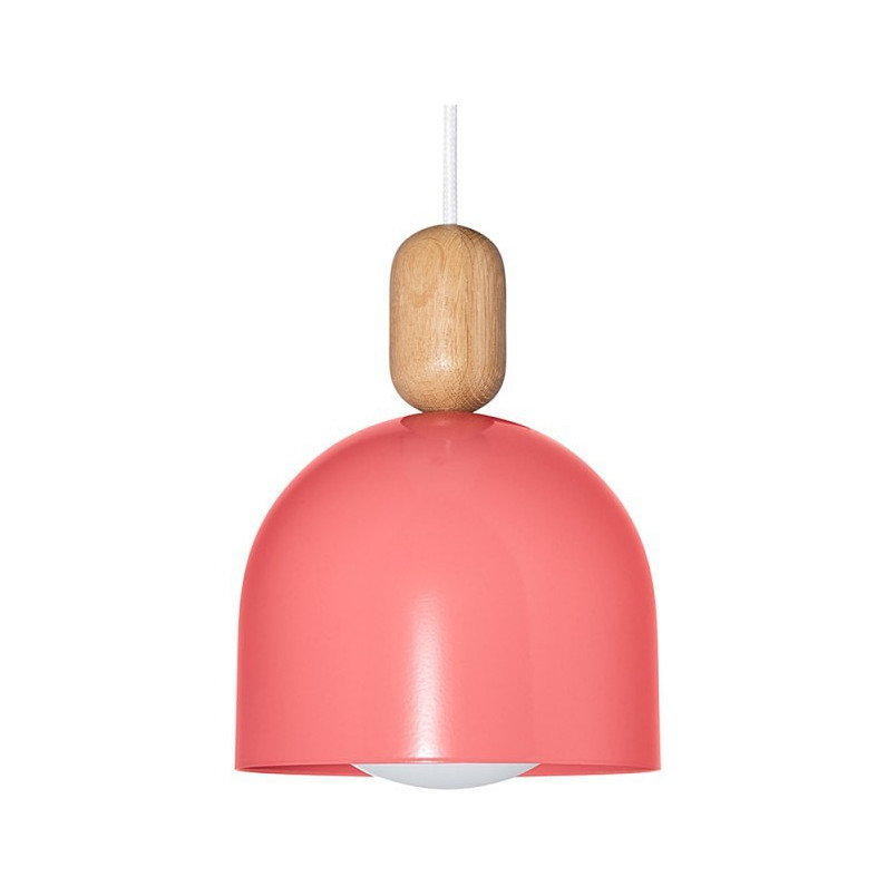 Lampa wisząca Loft Ovoi - Różowa, Skandynawska | Kolorowe Kable