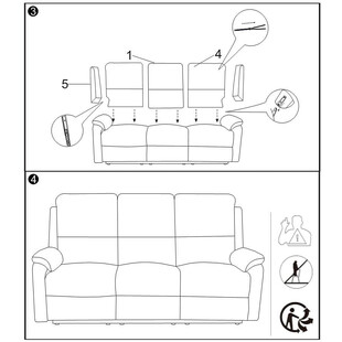 Sofa rozkładana Spencer III Velvet szara | Signal - Komfort i styl