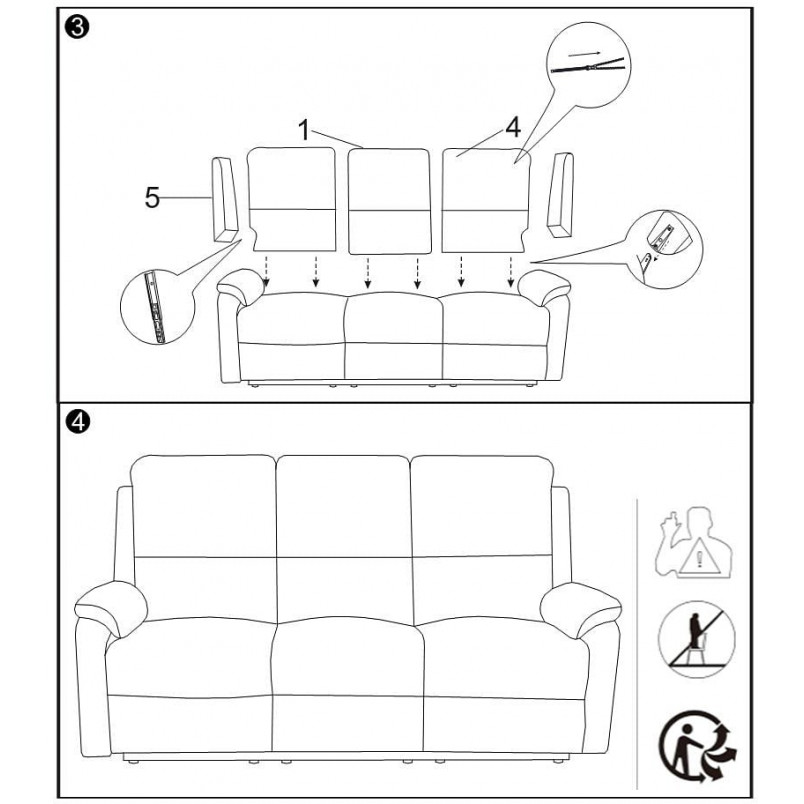 Sofa rozkładana Spencer III Velvet szara | Signal - Komfort i styl