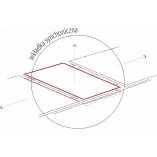 Stół rozkładany Apollo biały/czarny Signal | Nowoczesny design