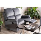 Sofa welurowa rozkładana Spencer II | Signal - 136cm