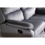 Sofa welurowa rozkładana Spencer II | Signal - 136cm