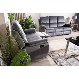 Sofa welurowa rozkładana Spencer II | Signal - 136cm