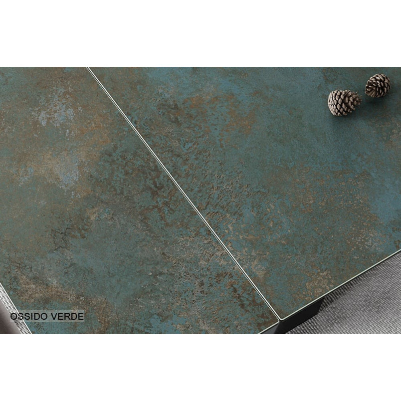 Stół rozkładany Salvadore Signal | Szkło, Ceramika, 180x90cm