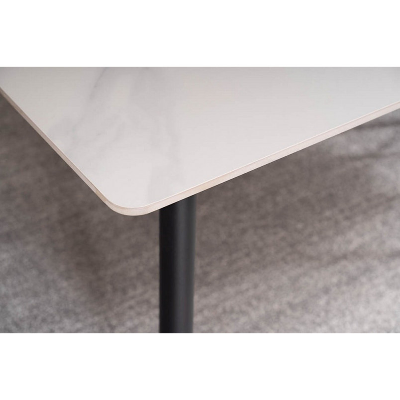 Stół nowoczesny Signal Rion 160x90 biały/czarny - Elegancki design!