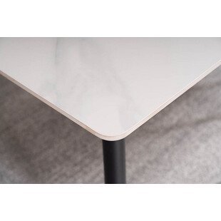 Stół nowoczesny Signal Rion 160x90 biały/czarny - Elegancki design!