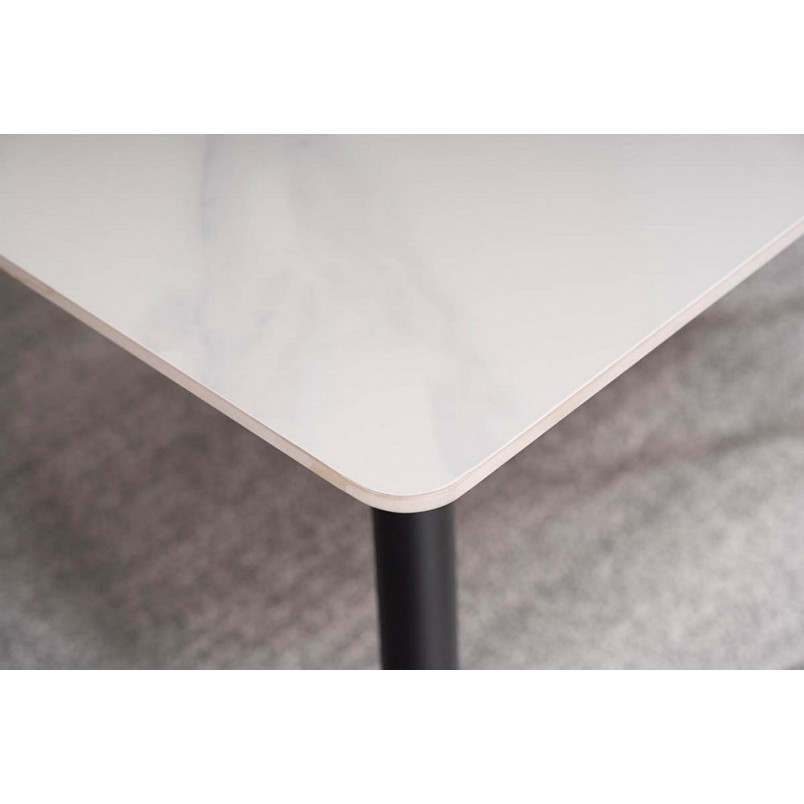 Stół nowoczesny Signal Rion 160x90 biały/czarny - Elegancki design!
