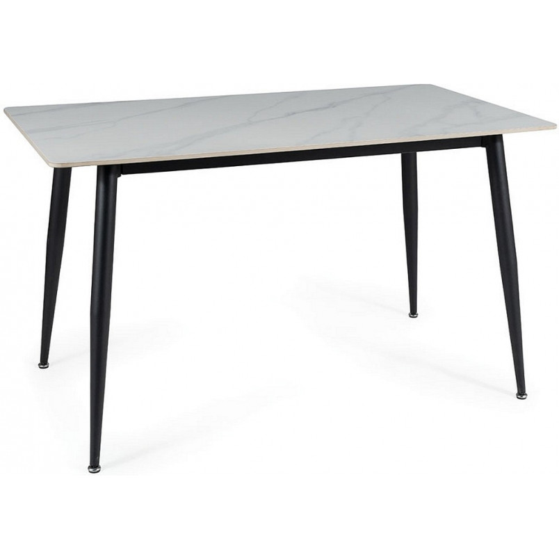 Stół nowoczesny Signal Rion 160x90 biały/czarny - Elegancki design!