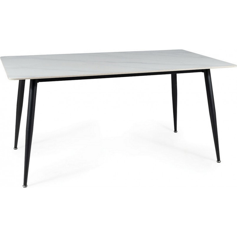 Stół nowoczesny Signal Rion 160x90 biały/czarny - Elegancki design!