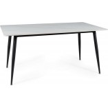 Stół nowoczesny Signal Rion 160x90 biały/czarny - Elegancki design!