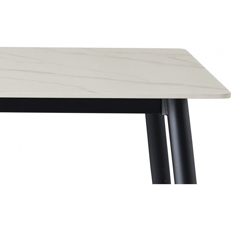 Stół nowoczesny Signal Rion 160x90 biały/czarny - Elegancki design!
