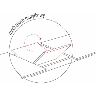 Stół okrągły rozkładany Porto Signal | Szary marmur, 120cm