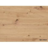 Stół rozkładany okrągły Dante Signal | Dąb Artisan / Czarny