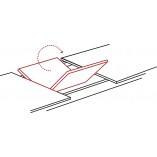Stół rozkładany okrągły Gaston 100cm Signal - Dąb Artisan
