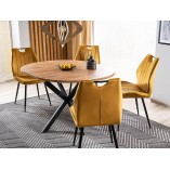 Stół rozkładany okrągły Gaston 100cm Signal - Dąb Artisan
