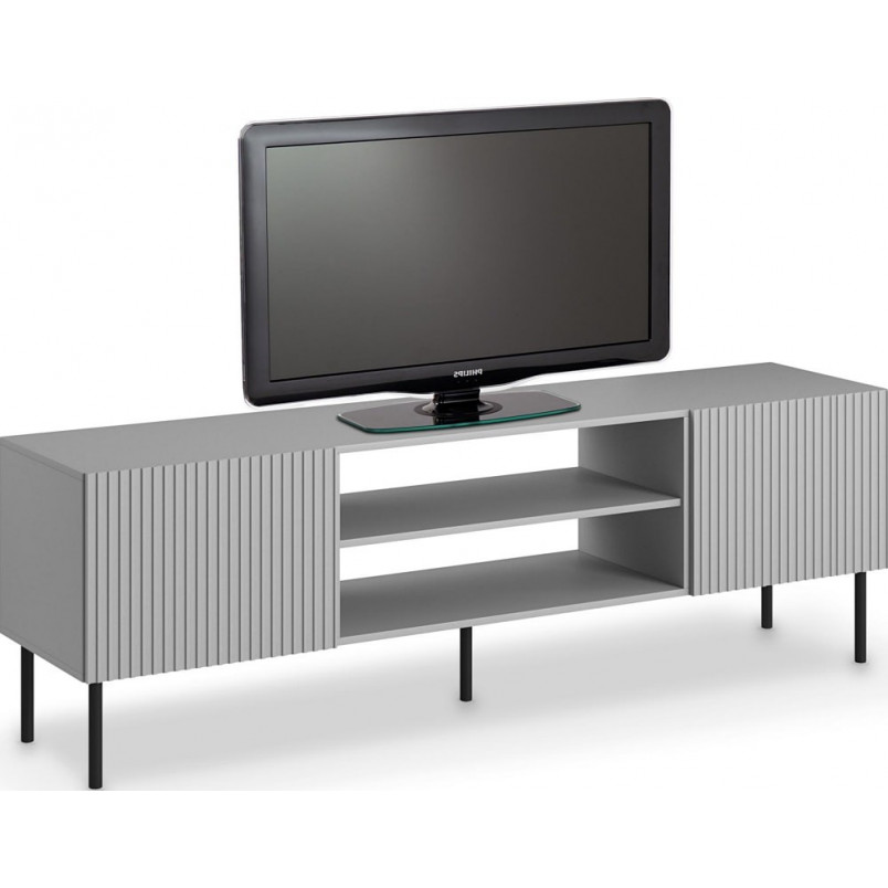 Szafka RTV Asensio 180x42 szara Halmar | Sklep meblowy