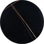 Stolik boczny Scalita Halmar: Elegancki design, czarny marmur