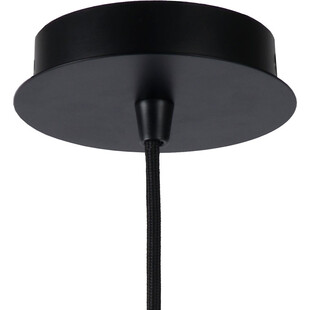Lampa wisząca geometryczna czarno-złota Lucide Malunga 25cm