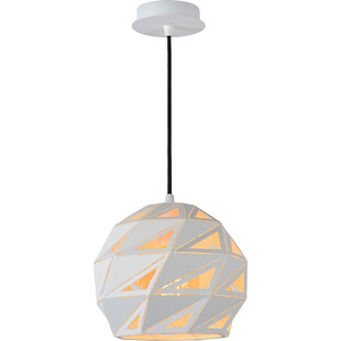 Lampa wisząca geometryczna biała Lucide Malunga 25cm | Sklep Lamp