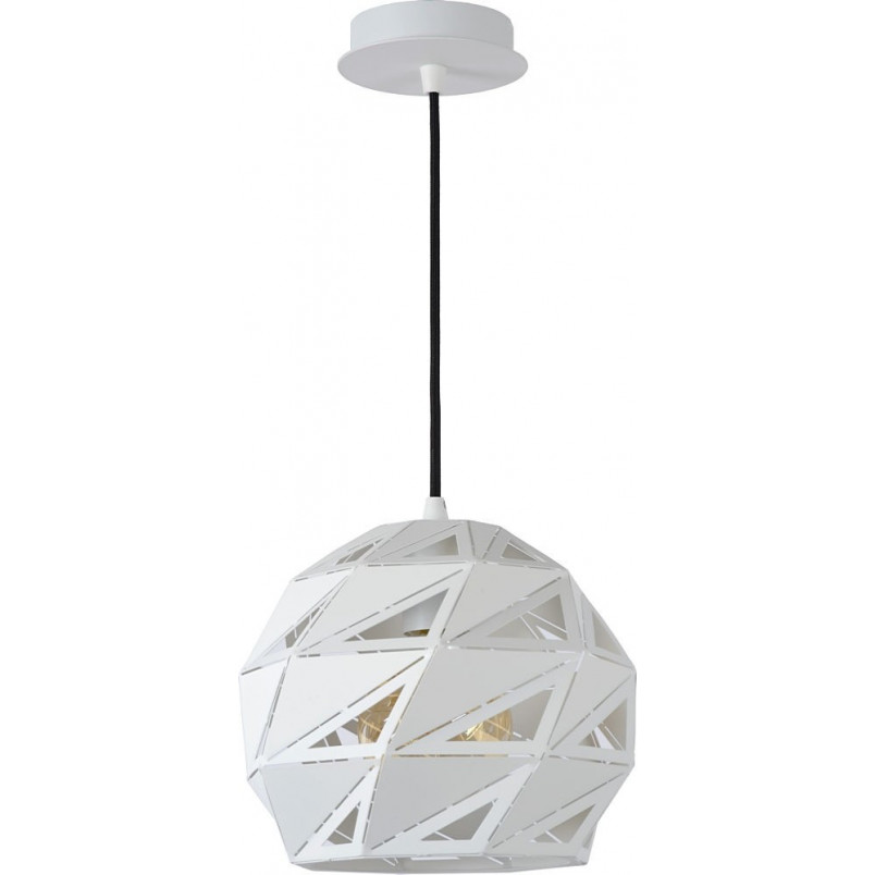 Lampa wisząca geometryczna biała Lucide Malunga 25cm | Sklep Lamp