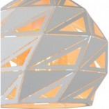 Lampa wisząca geometryczna biała Lucide Malunga 25cm | Sklep Lamp
