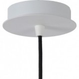 Lampa wisząca geometryczna biała Lucide Malunga 25cm | Sklep Lamp