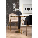 Stół glamour Morata 79cm - Biały marmur, Halmar | Kup teraz!