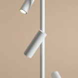 Lampa podłogowa Trevo III biała Aldex | Minimalistyczny design