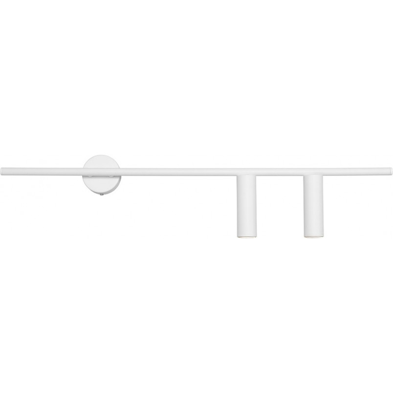 Kinkiet podłużny Trevo II biały Aldex | Minimalistyczny design