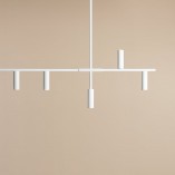 Lampa wisząca Trevo VI biała | Aldex - Minimalistyczny design