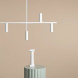 Lampa wisząca Trevo VI biała | Aldex - Minimalistyczny design