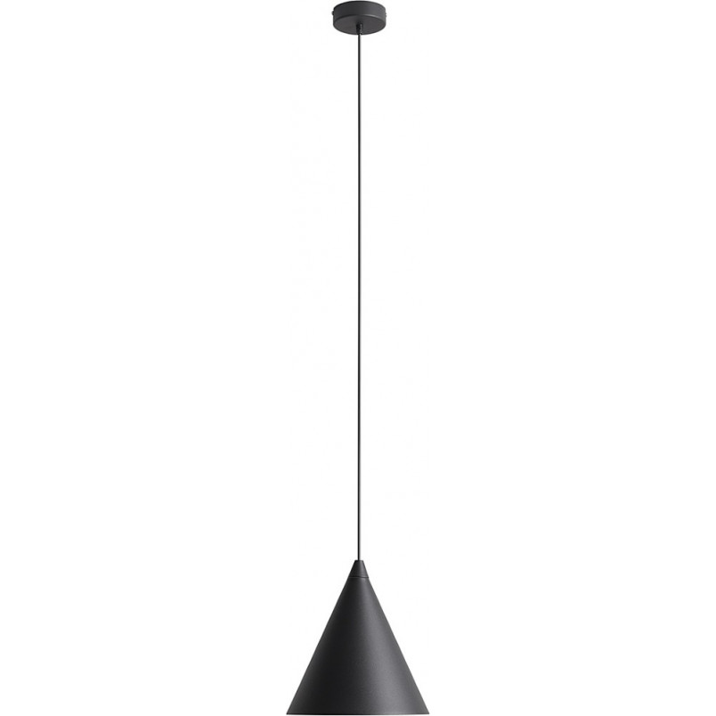 Lampa Wisząca Stożek Czarna Aldex | Form 24cm - Sklep Lamp