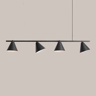 Lampa wisząca czarna Aldex Form IV 120cm - Regulowana | Sklep z lampami