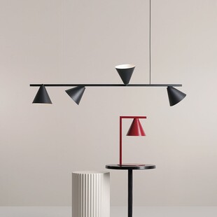 Lampa wisząca czarna Aldex Form IV 120cm - Regulowana | Sklep z lampami