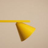 Lampa wisząca podłużna regulowana Form IV 120cm mustard Aldex