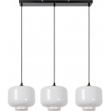 Lampa Wisząca Medine III | Lucide - Szklana, Biała, 90cm